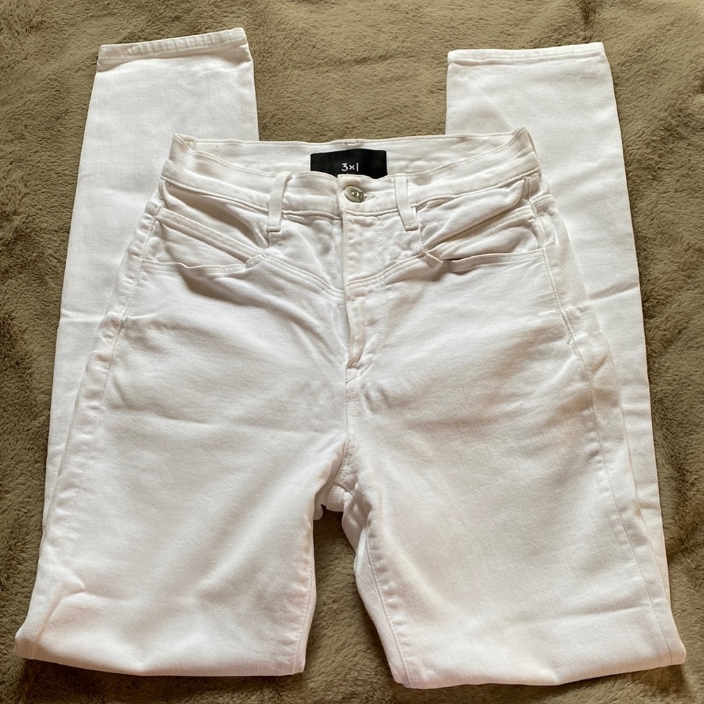 3x1 White Jeans